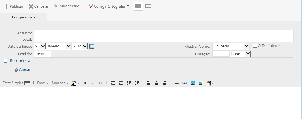 tela Compromisso Pessoal